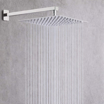 Hyenas 8x8 Inch High Flow Ultra Shower Head  (Chrome)