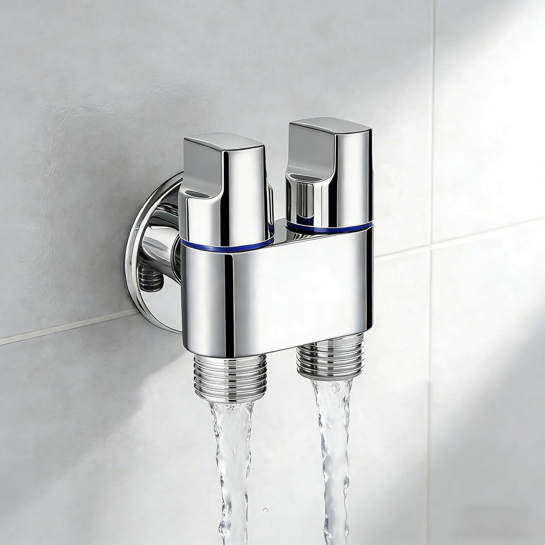 stainless steel angle valve 2 in 1 